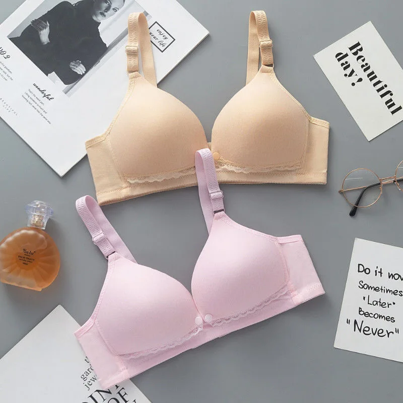 Breastfeeding Underwear Thin Front Open Buckle Gathered Anti-Sagging Postpartum Breastfeeding Maternity Bra 3