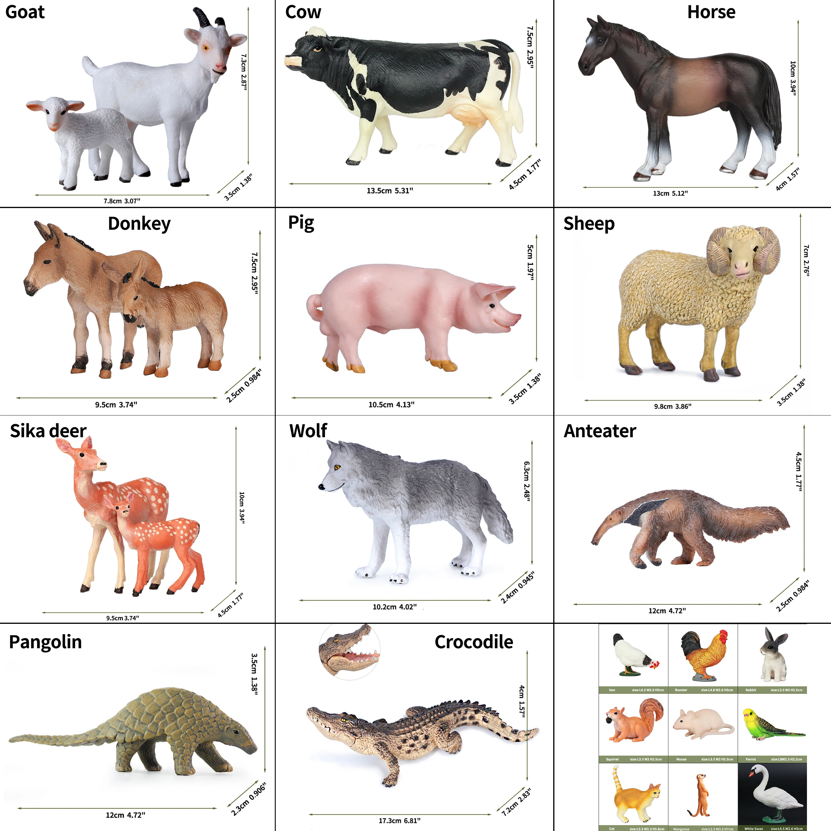 animal model set