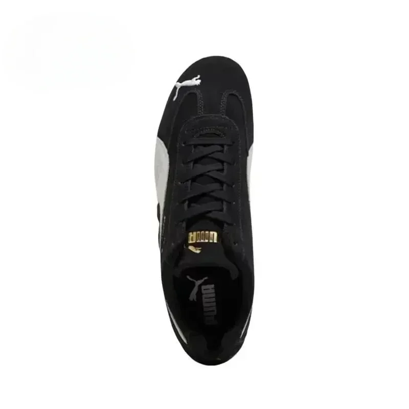 Puma Speedcat Anti-Slip Hard-Wearing Men Women Running Shoes Comfortable Retro Black Sneakers 398846-01