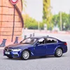1/36 BMW M550i 5 Series Toy Car Model For Children RMZ City Diecast Alloy Metal Miniature Pull Back Collection Gift For Boys Kid 3