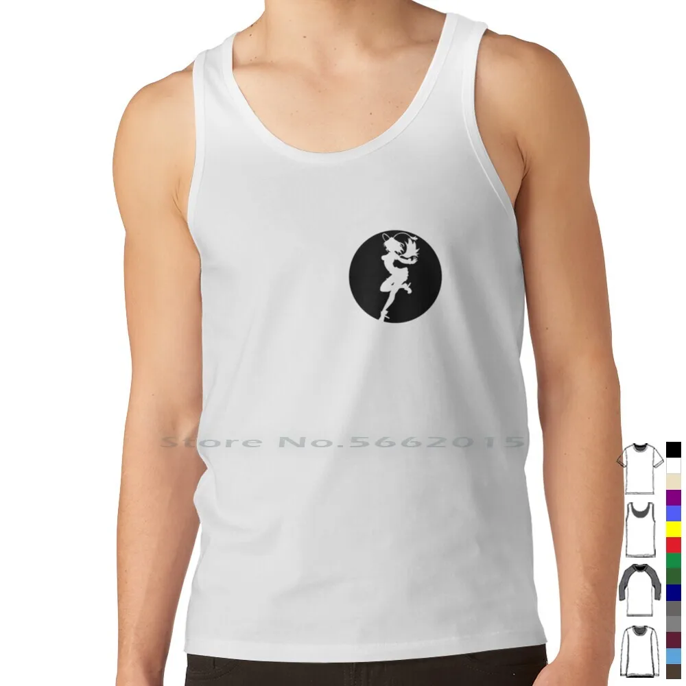 Hanime Logo! ( Small Print ) Tank Top Pure Cotton Vest Hanime Nhentai Hentai Heaven Manga Japan