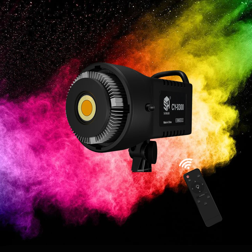 100W CY8300 Bowens COB Photography Light Kit 2M Tripod Photography Accessorie For Portrait Flash Studio Accessories Youtube Live