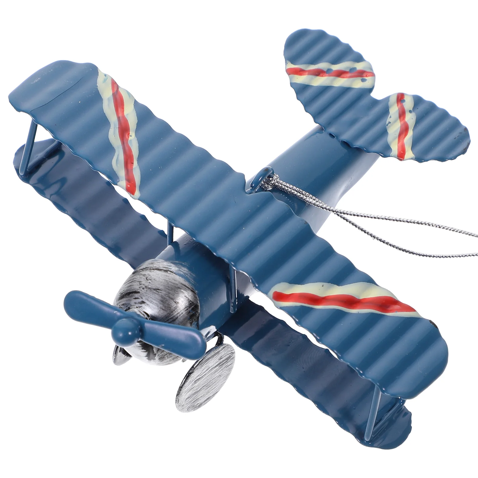 

Christmas Decorations Home Decor Metal Airplane Model Fighter Biplane Boy Birthday Home Office Desktop Decoration Props