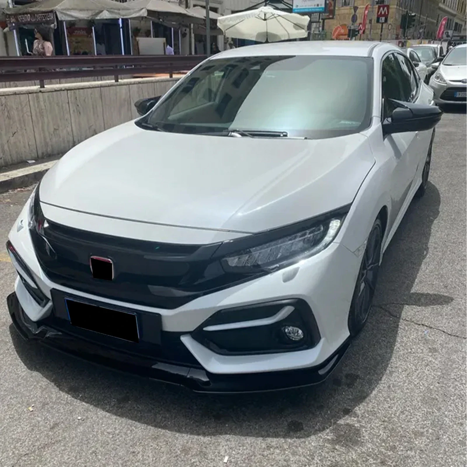 ホンダシビック世代 10Th 2016 2017 2018 2019 2020 グロスブラック車 