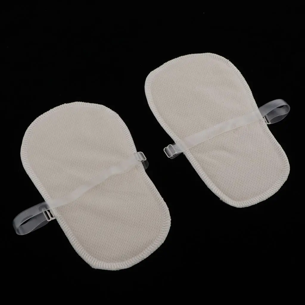 2x Washable Breathable Underarm Armpit Sweat Absorbing Pad for Men Women