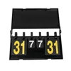 Portable Manual Scoreboard Easy Flip Scorekeeper Baskeball Tennis Volleyball Scoreboard Table Top Scoreboard Sport Accessories 5