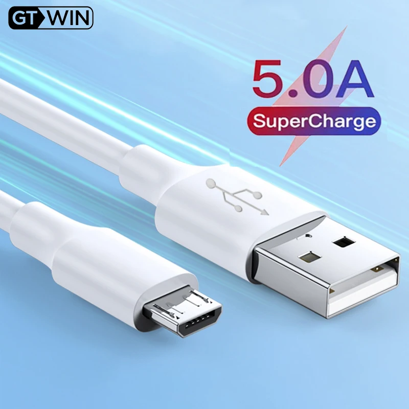 Кабель Micro USB 5 А кабель для быстрой зарядки телефона Xiaomi redmi Samsung передачи данных usb