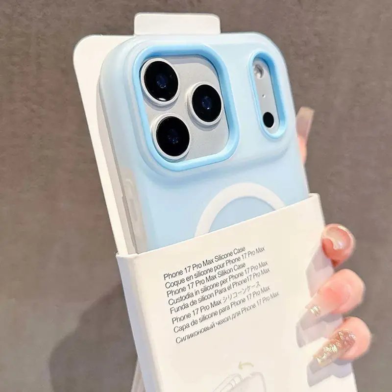 Luxury Candy Color 2 IN 1 Magnetic Case For iPhone 17 Air 16 15 14 13 12 11 Pro Max Plus For Magsafe Wireless Charge Matte Cover - Image 10