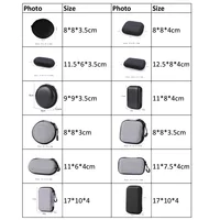 Portable Zipper Earphone Case Bag for Airpod Earpods KZ BA10 AS10 ES4 Charging Cable Accessories Mini Carrying Storage Bag Pouch 6