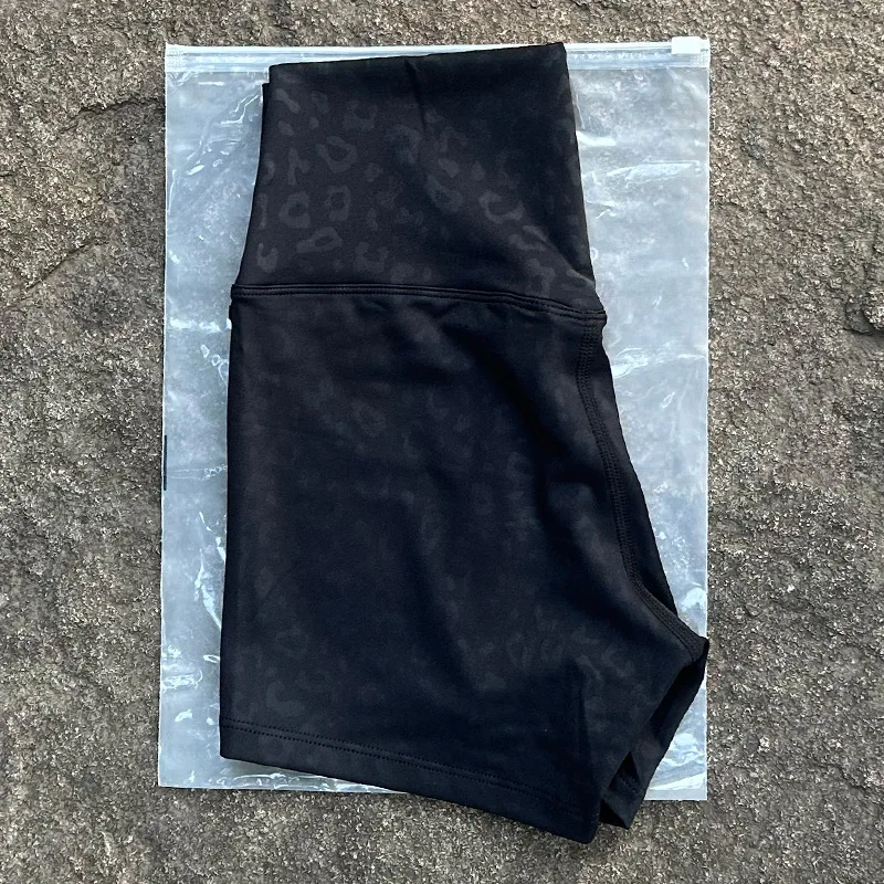 Women's Sexy High Waist Solid Color Yoga Shorts - Soft, Tight, and Perfect