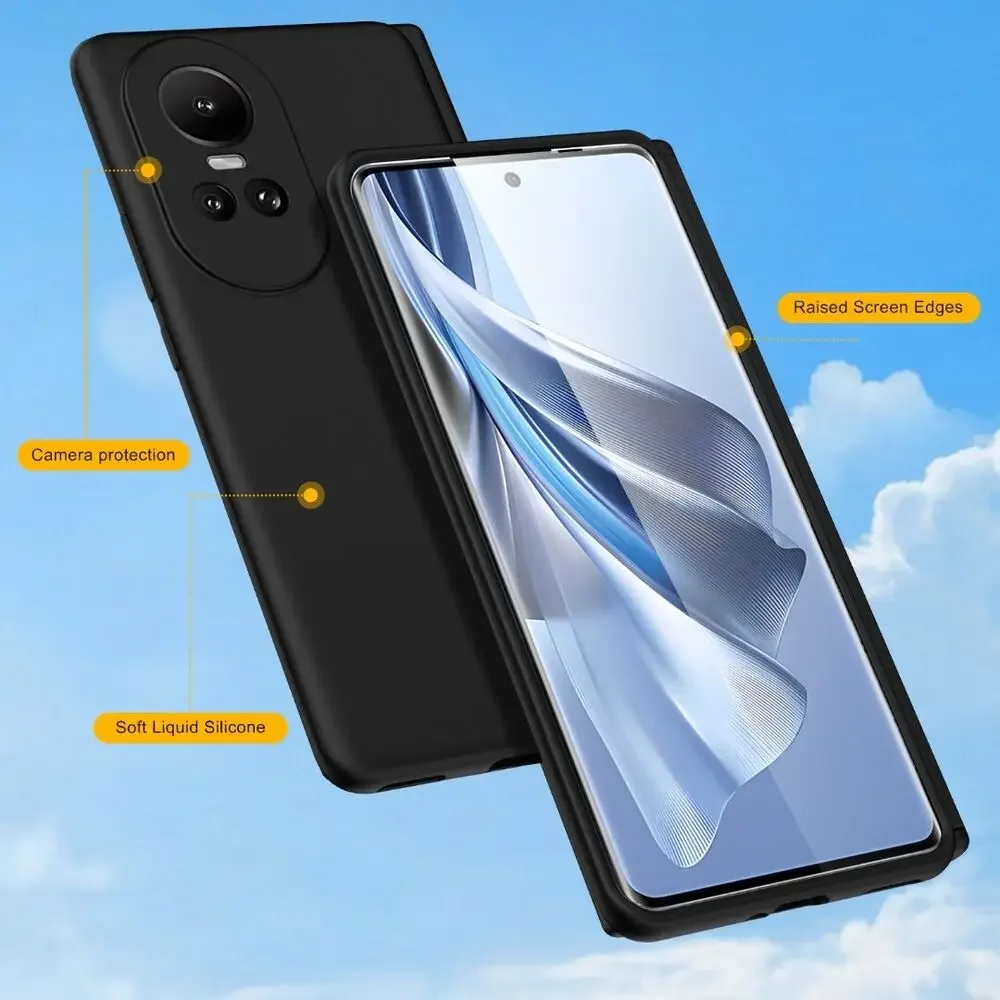 Premium Flexible Liquid Silicone Case - Durable Protective Cover Bumper