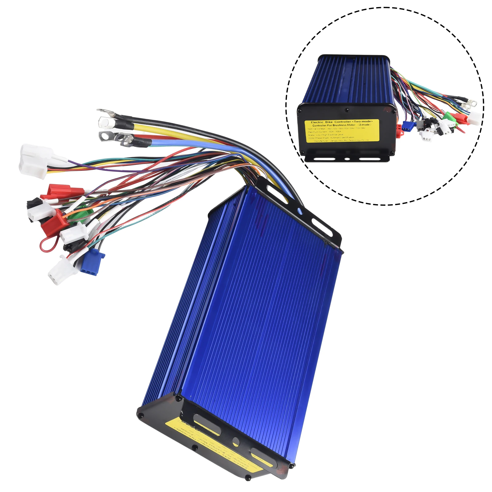 

Ebike Brushless Hub Motor Controller 3000W 48V 60V 72V 80A 24mos High Quality Electric Scooter Bike Accessories Bicicleta