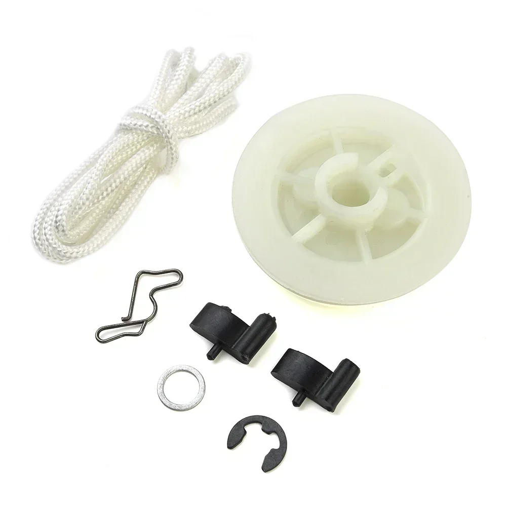 Pulley+Pawl Starter Pulley Recoil Kit Started Rope Fits For Stihl 021 023 025 MS210 MS230 MS250 Durable