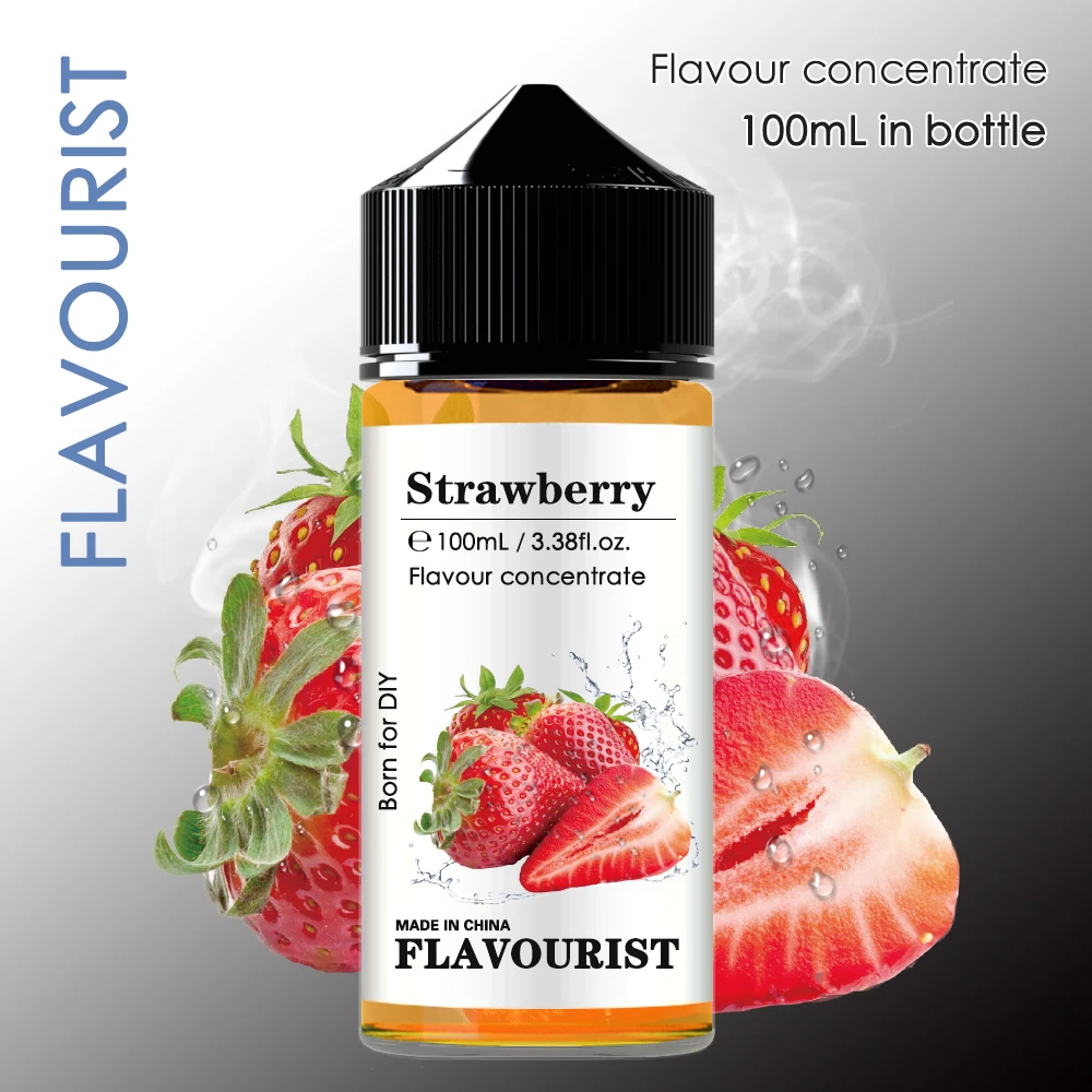 Strawberry flavoring Ripe strawberry aroma flavor Water solubility Natural flavors Concentrate
