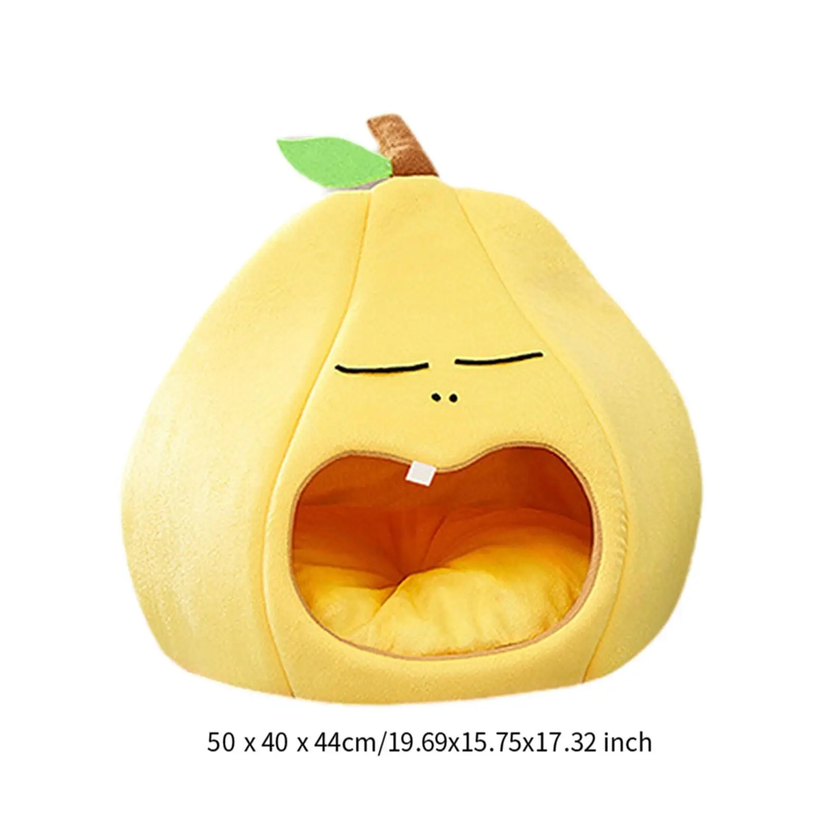 Semi Closed Cat Nest Pet Supplies Cozy AntiSlip Bottom Hideout Cat Tent Dog Cat Bed for Dogs Cats Kitten Puppy Small Animals