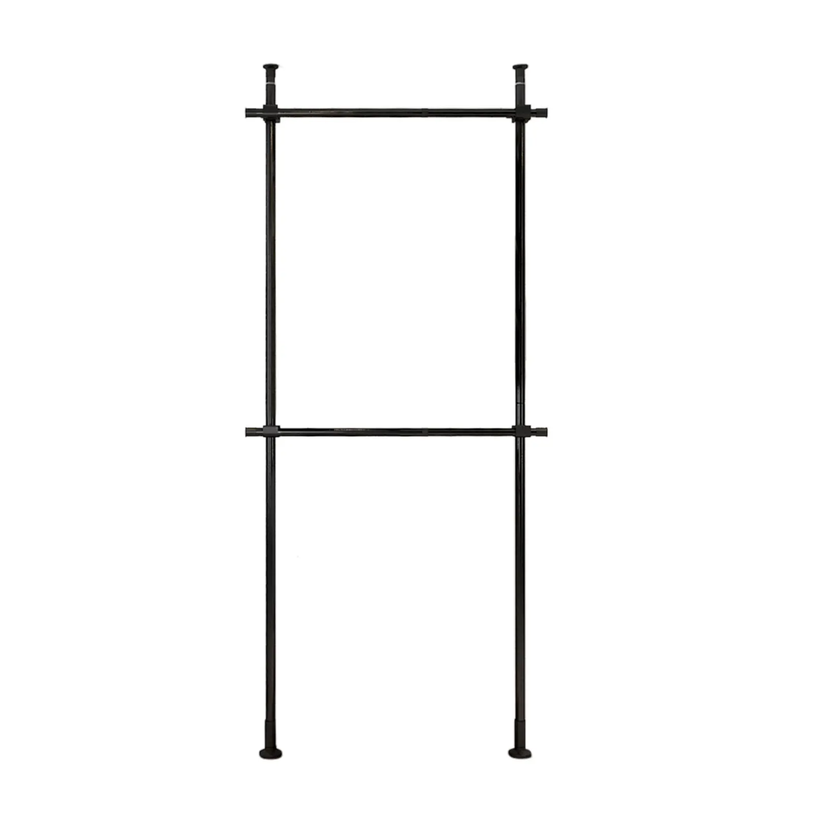 Adjustable Wall Mounted Drying Rack - Premium Carbon Steel, Heavy-Duty Design with 220.46lbs Load Capacity, Ideal for Laundry, 4
