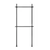 Adjustable Wall Mounted Drying Rack - Premium Carbon Steel, Heavy-Duty Design with 220.46lbs Load Capacity, Ideal for Laundry, 4