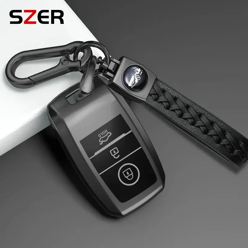 New TPU Car Key Case Cover Fob For KIA Sportage Cerato Optima K2 K3 K4 K5 RIO Picanto Soul Sorento Sedona Keychain 3 4 Buttons Key Case Cover