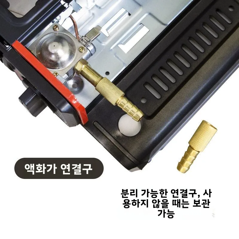 휴대용 야외 듀얼 유저 차량용 가솔린 스토브 대형 트럭 캠핑 조리 스토브 차량용 스테인레스 스틸 Ksl001