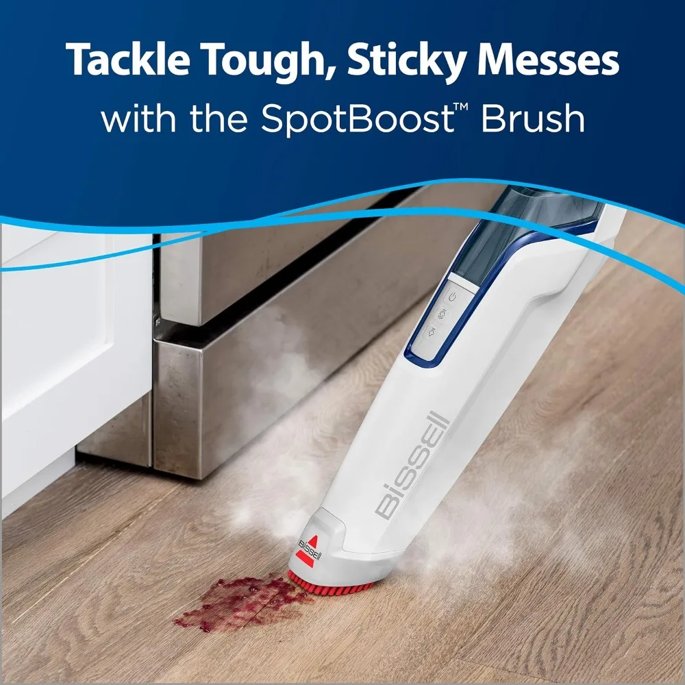 Deluxe Steam Mop, Steamer, Tile, Hard Wood Floor Cleaner, 3-in-1 With Handheld Steam Cleaner, Heater Warm up Time: 30 Seconds 2