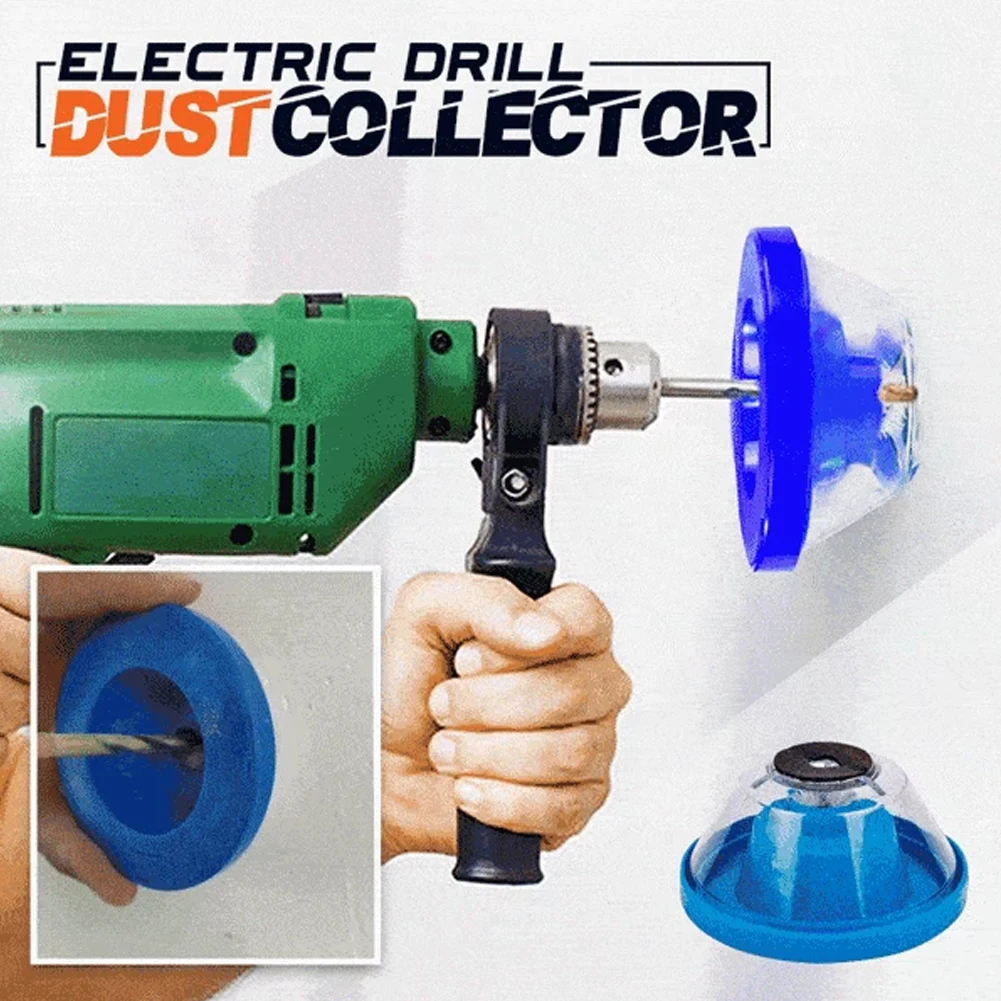 Electric Drills Drill Dust Cover PVC+PP Blue Dust-proof Sponge Larger Capacity More Convenient To Use Practical