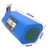 9800mAh 14.4V Robot Vacuum Cleaner Sweeper Replacement Batteries For Ecovacs Deebot X1 Ozmo T5 T8 T9 950 DX9G DX93 DX96 DLX11-54 6