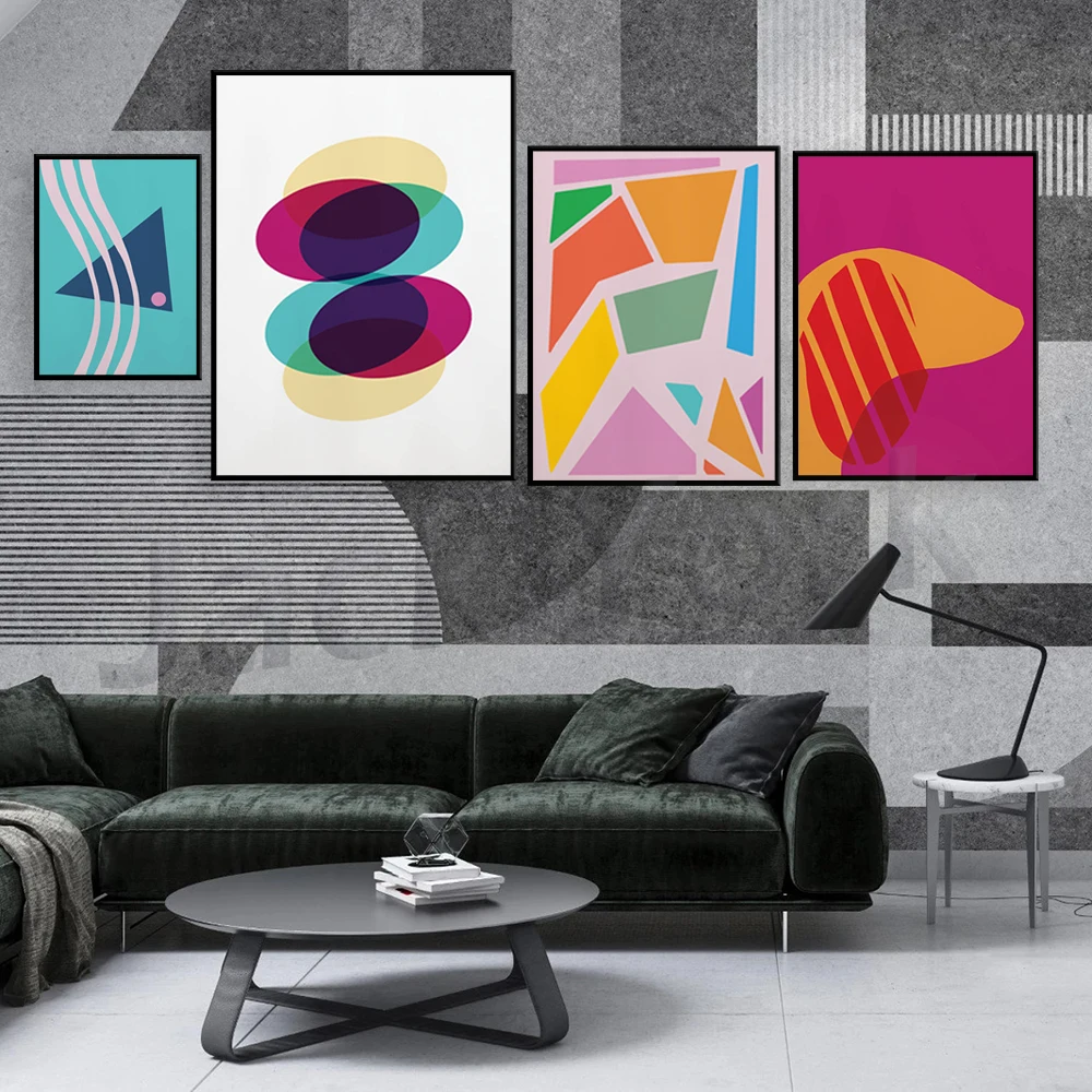 

Bright and bold original giclee art print, home decor poster