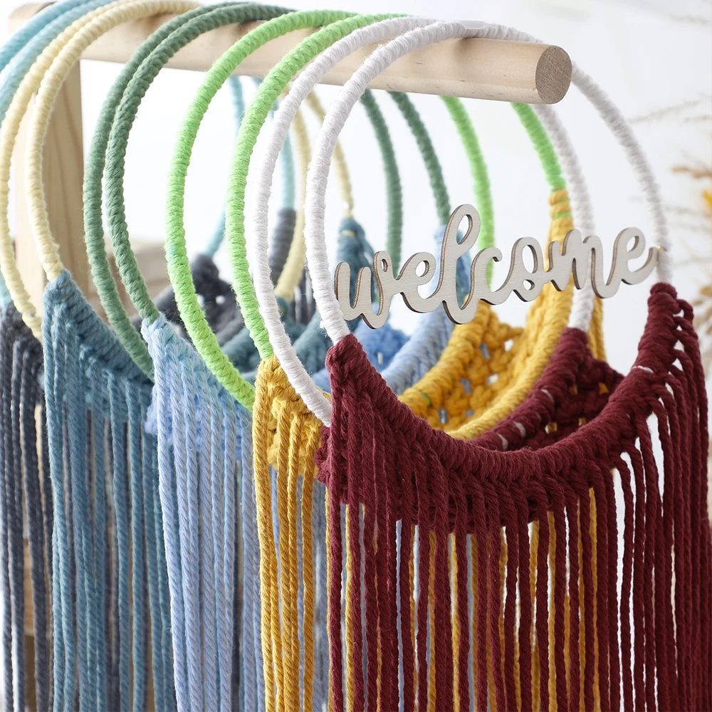 Boho Hanging Basket Weaving Kit 6