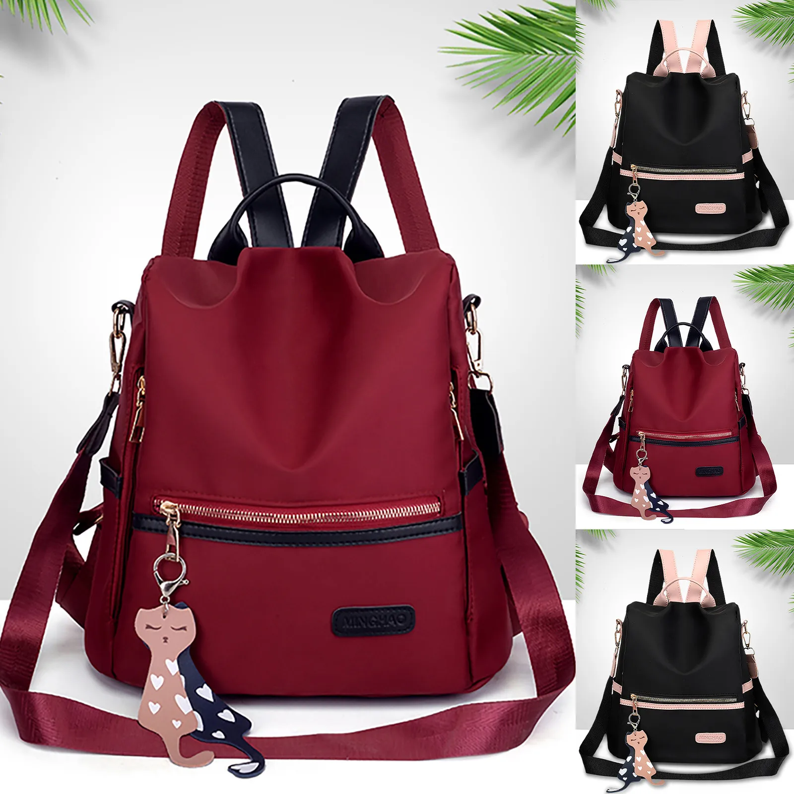 New Women's Travel Waterproof Cloth Lightweight Fashion Backpack Laptop