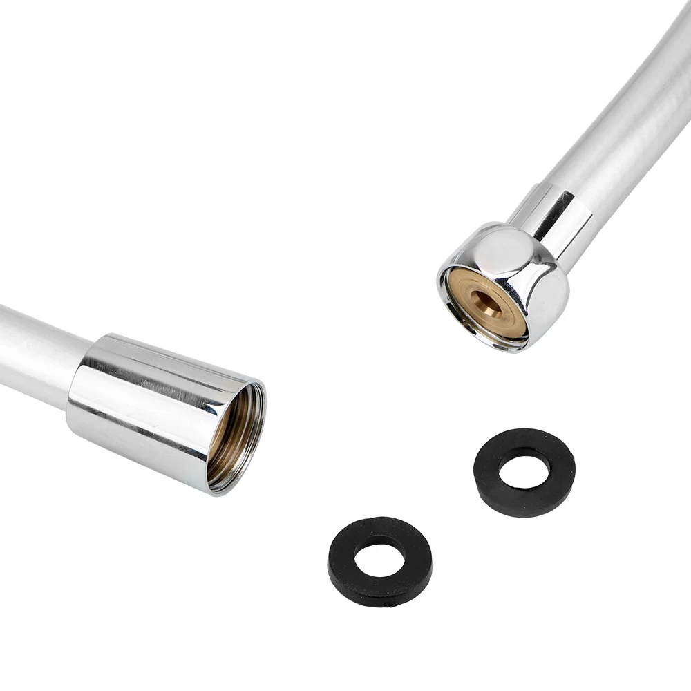 Shower Hose PVC Handheld Shower Head Universal Flexible Anti Winding Explosion proof Water Tube Bathroom Faucet Extension Pipe