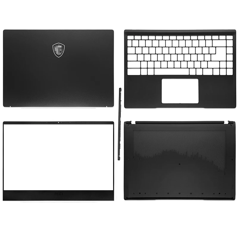 

Новинка для ноутбука MSI Modern 14 MS-14D1 14D2 M14, задняя крышка ЖК-дисплея, передняя панель, Упор для рук, Нижняя крышка, петля, крышка, Черная задняя крышка