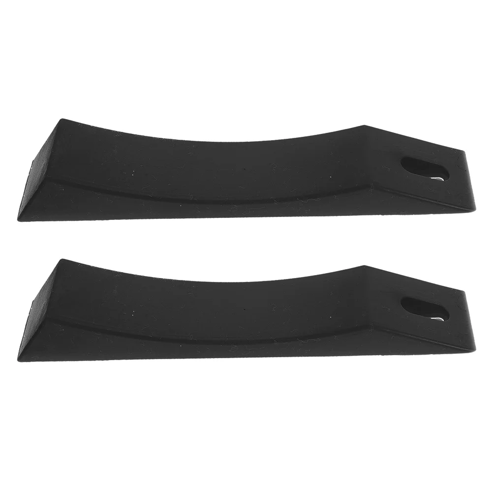 

2Pcs Barbell Pad Silicone Wedge Plastic Stand Deadlift Fitness Deadlift Wedge For Weight Lifting Barbell Deadlift Wedge Fitness