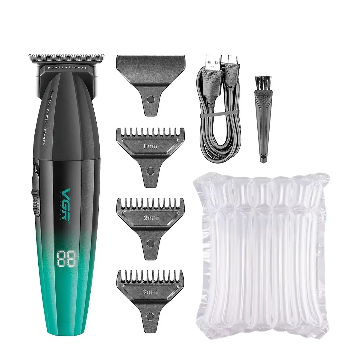 VGR الشعر المتقلب المهنية آلة قطع الشعر اللحية مقص...