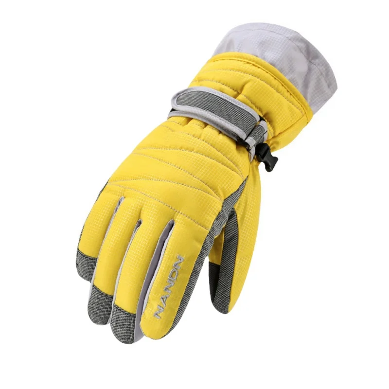 Winter Thermal Ski Gloves Unisex Waterproof Snowboard Anti-slip Cycling Gloves Riding Hiking Motorcycle Warm Fleece Mitten Glove 3