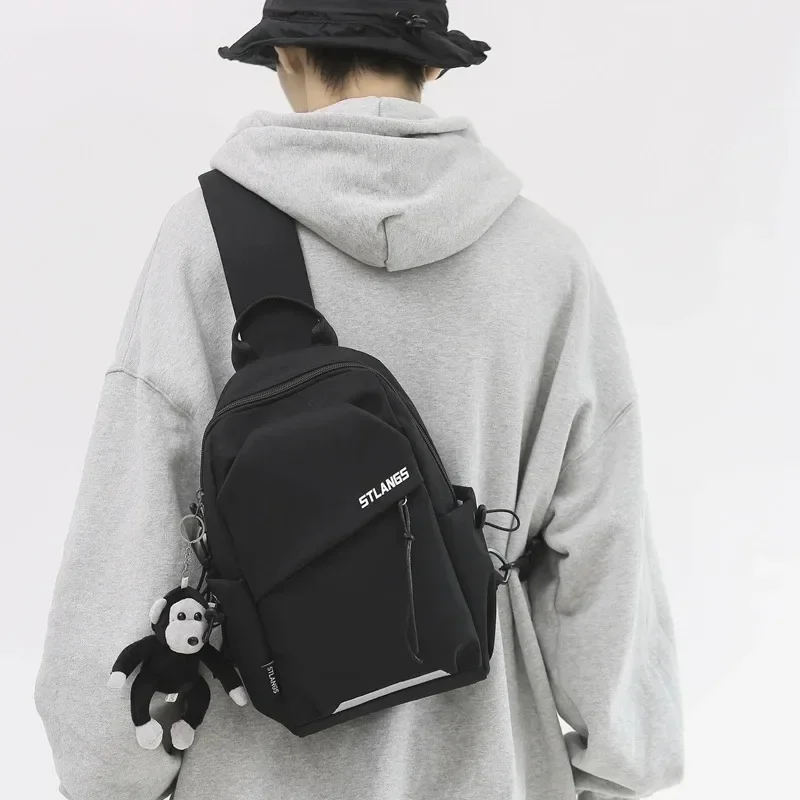 Fashion New Waist Bag Street Trend Chest Pack Shoulder Bag Unisex High Quality Nylon Belt Bags Brand Designer Phone Pack Purse