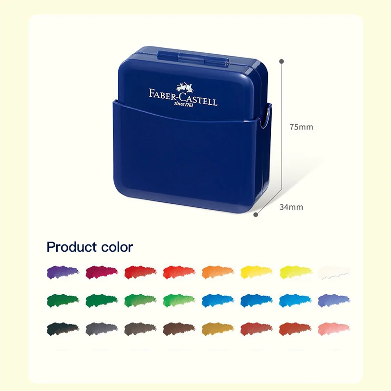 Faber Castell Portable Watercolor Paint Set 6