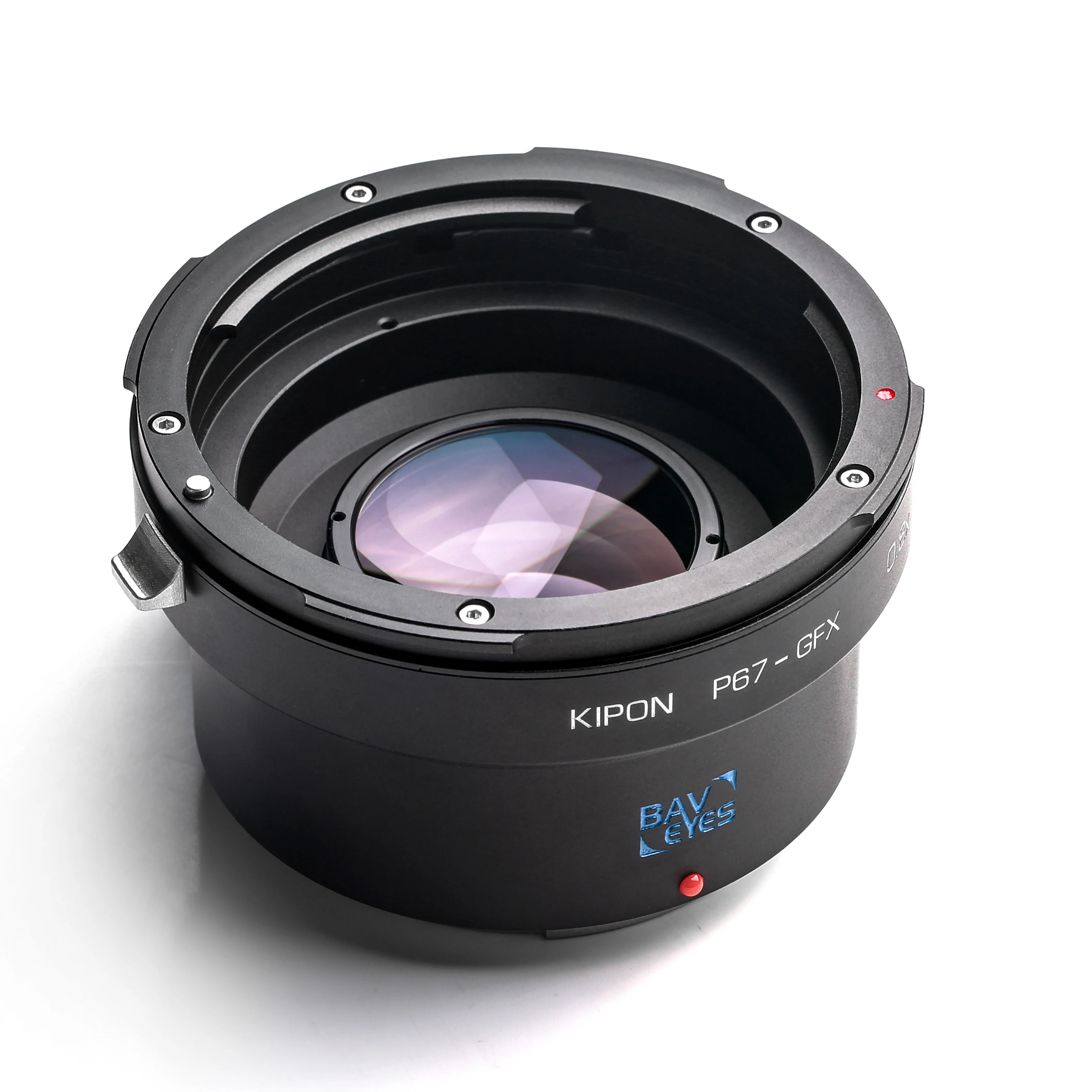 Kipon baveyesフォーカブルリダクション、P67-GFX 0.8x、Fujifilm gfx