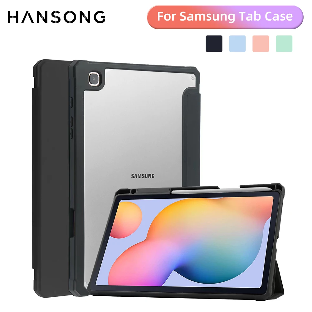Capa do Tablet com Auto Wake up e Dormir Capa para Samsung Tab s6 Lite Sm-p610 P613 P615 P619 104 Polegadas