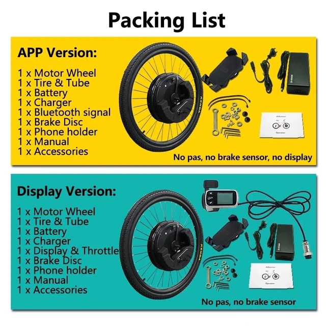 All in One Ebike Convertion Kit 40km/h E Bike Convertion Kit IMotor 3.0