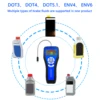 Brake Fluid Tester High Precision Car Brake Fluid Detector with Color LCD Screen Audible Alarm DOT3 DOT4 DOT5.1 ENV4 ENV6 Tester 5