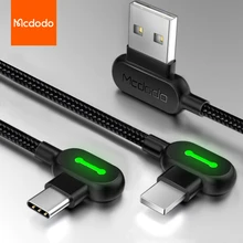  MCDODO 3A USB Type C Cable Micro USB Fast Charging Phone Charger Data Cord For iPhone 13 12 11 Pro Max 8 7 Huawei Xiaomi Samsung 