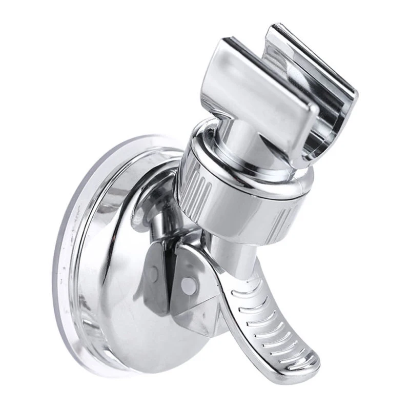 Description Picture 2 of itemBracket Shower Head Holder Easy To Install No Drilling Bathroom Suction Cup Wall Mounted Adjustable Replacement