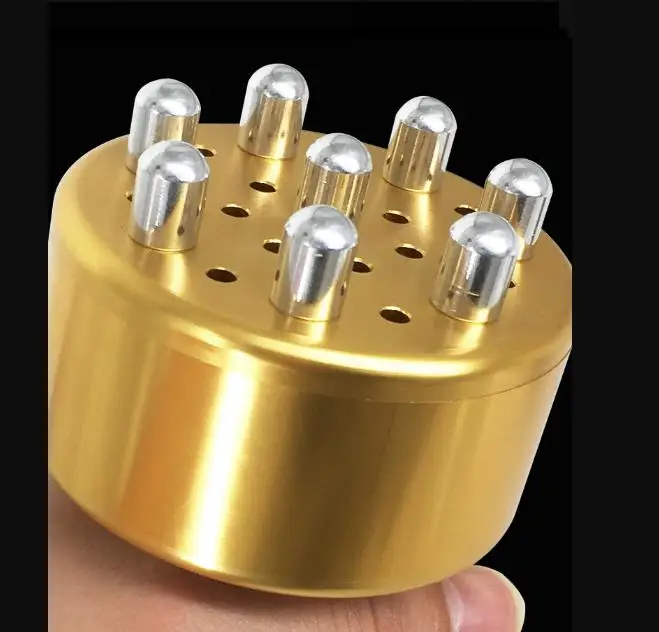 2 he 1 whole body massage warm moxibustion scraping meridian brush health care magnetic moxibustion instrument household pure co