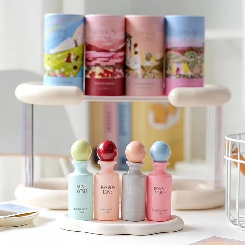 Parfum coréen tendance pour femme, eau de parfum longue tenue, fragrance florale 30ml, coffret cadeau, parfum floral fruité, fragrance fraîche et élégante 1