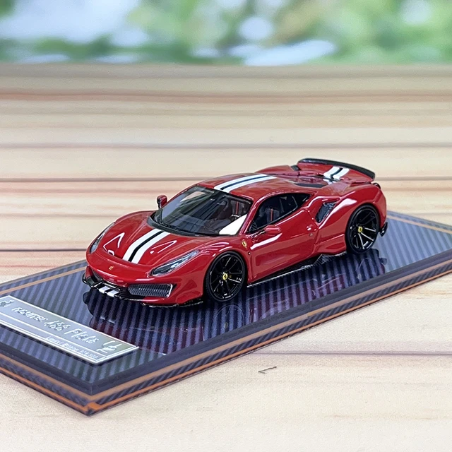 レジン 1/64 フェラーリ 488ピスタ スパイダー