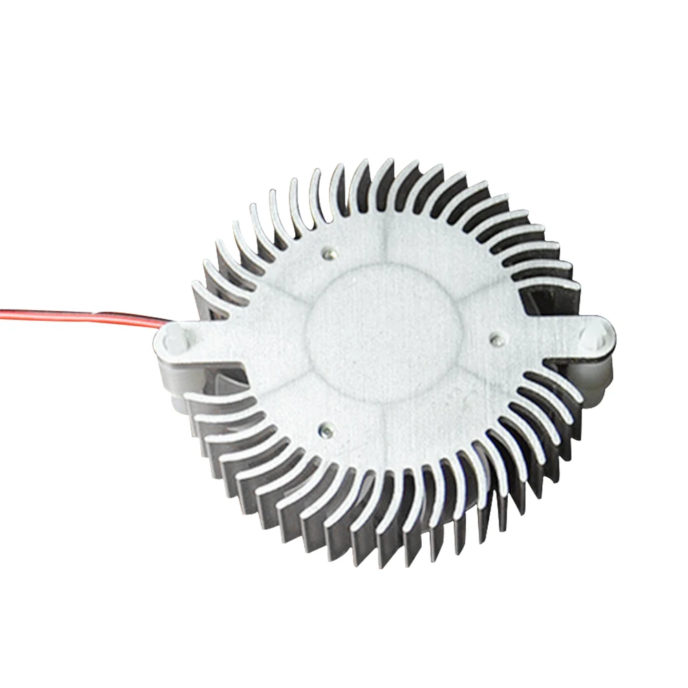 Aluminum Heatsink With DC12V Cooling Fan XH2.0 Interface 4300RPM For High Power LED Light CPU Graphics Card