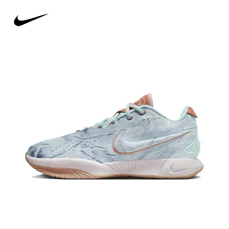 thumbnail image 1 of Zapatillas de baloncesto Nike Lebron 21 Air Zoom prácticas, de corte bajo, envolventes, duraderas y con absorción de impactos para hombres y mujeres, 1 of 5