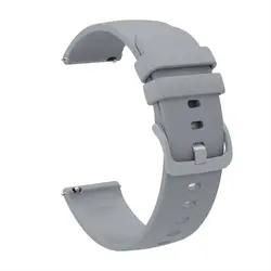 Colorful Silicone Strap with Buckle (Grey)