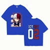 Funny Todoroki Shoto Print Children's T-shirt Summer Anime Pattern T Shirt Girls and Boys Short Sleeve Loose Shirts 2