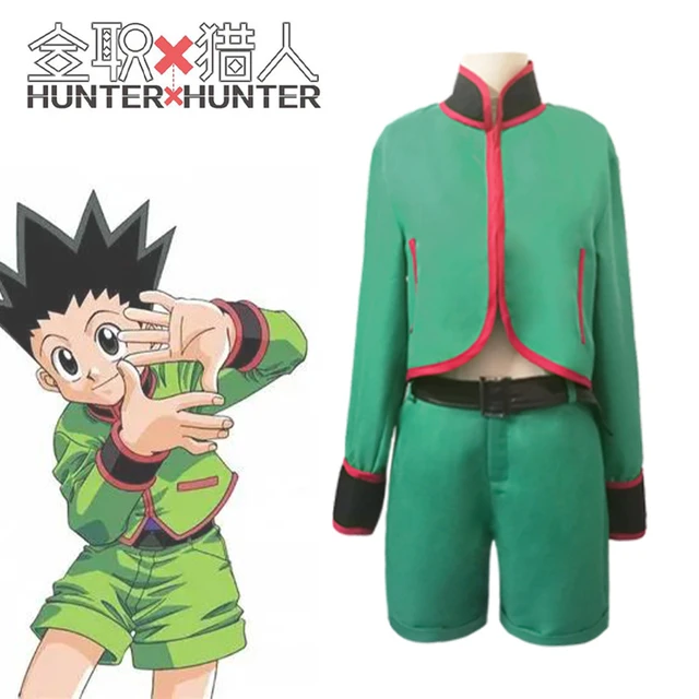 Anime Hunter X Hunter Gon Freecss Cosplay Costume Kids Children